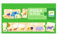 DJECO CASSE-TÊTE DUO 10 PCS - PETITS ET GRANDS #DJ08189